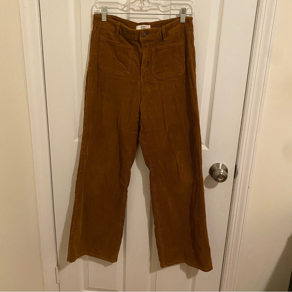 Forever 21 Brown Corduroy Pants